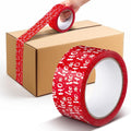 Christmas Packing Tape 1.89x55 yd Gift Wrap Decor, Red Classic