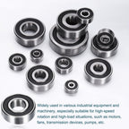 uxcell 4pcs 1622-2RS Deep Groove Ball Bearing 9/16" x 1-3/8" x 7/16" ABEC 3
