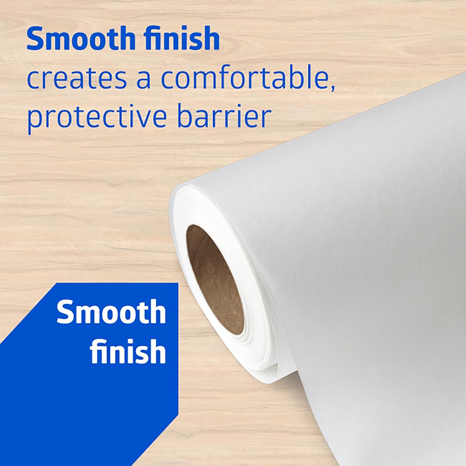 Medical Exam Table Paper, Smooth Table Paper, 20-21 inches x 225 feet, Case of 12 Rolls