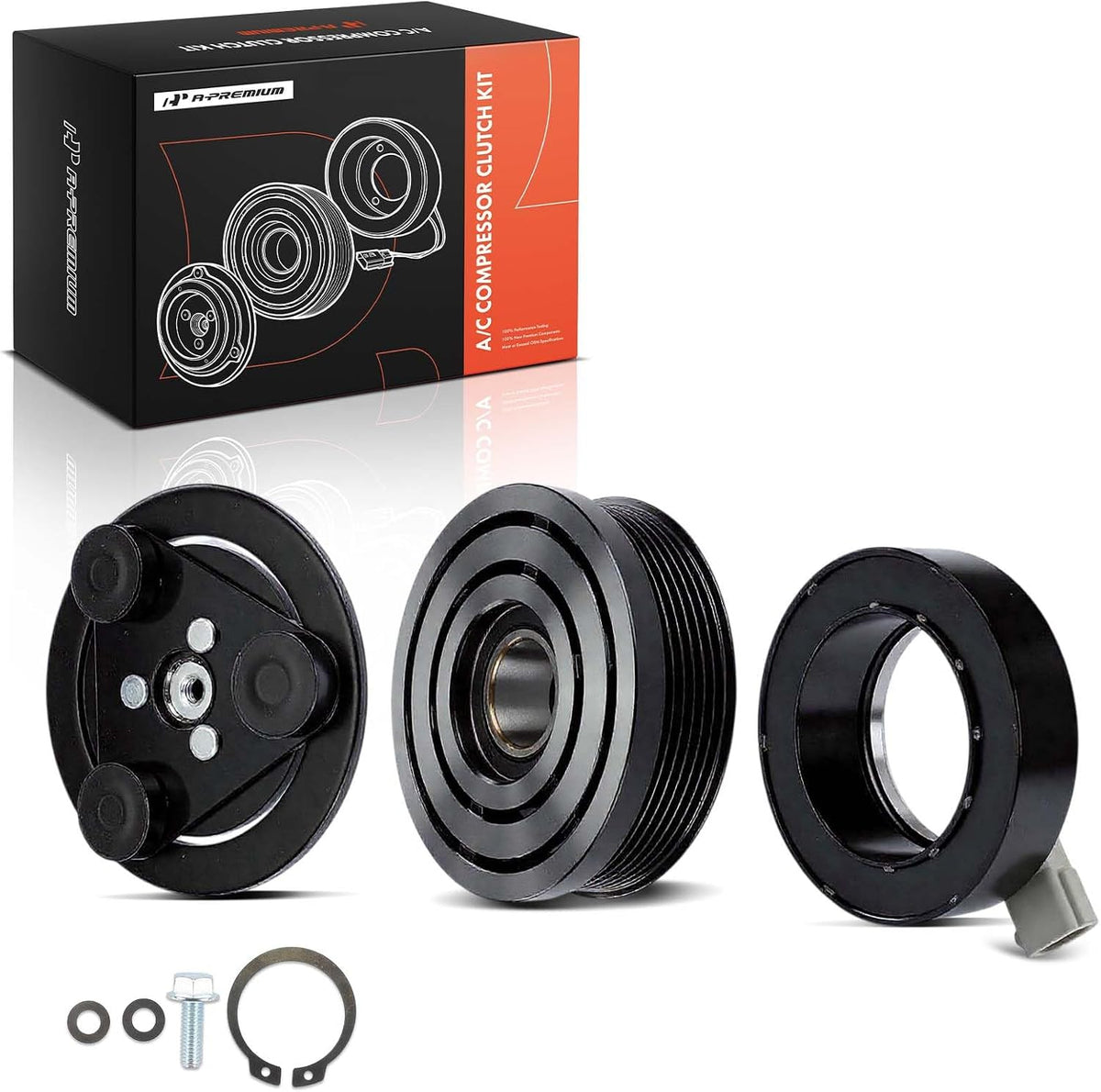 A-Premium Air Conditioner AC Compressor Clutch Kit
