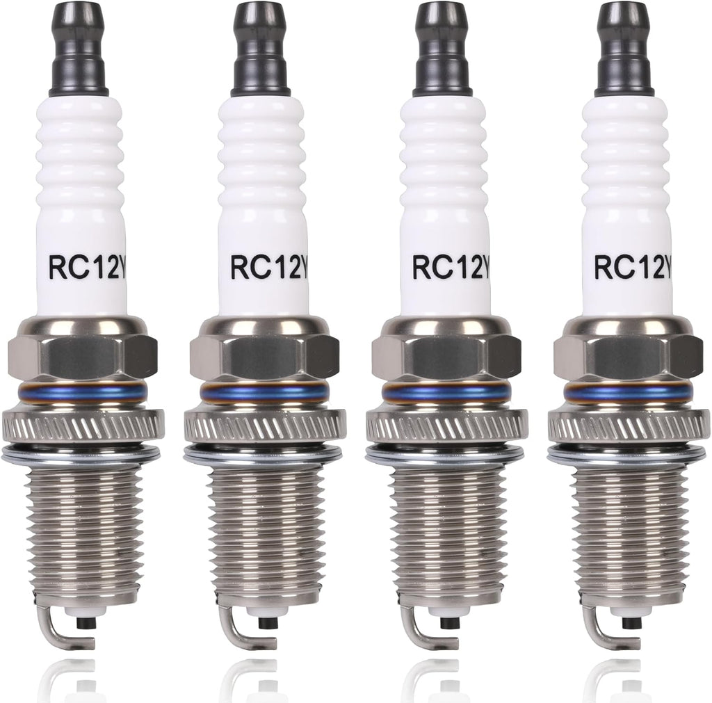 Spark Plugs 4 Pack Replaces For Champion RC12YC MTD 759-3336