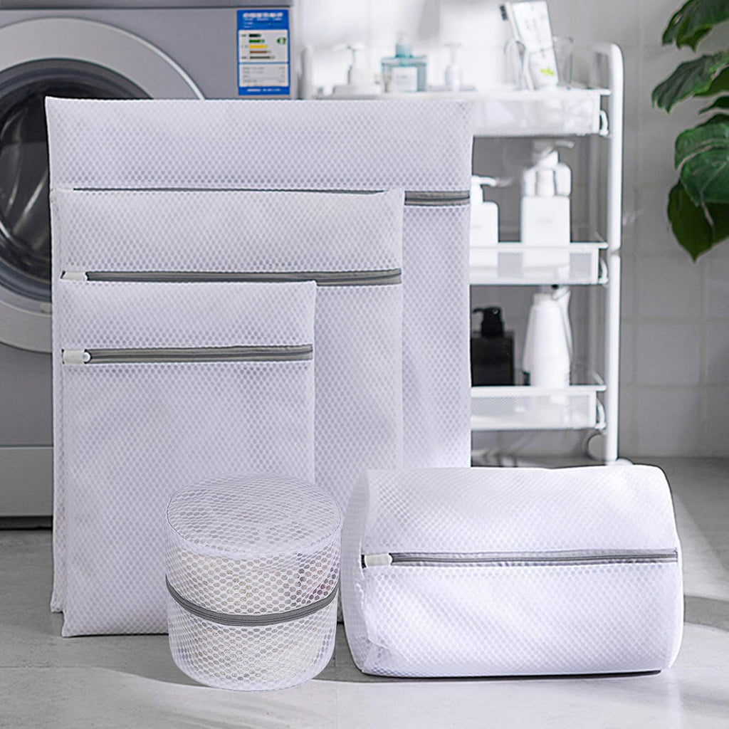 2 XX-Large Honeycomb Delicates Bags for Washing Machine, 24 x 24 Inches lingerie bags for Laundry, Travel Storage