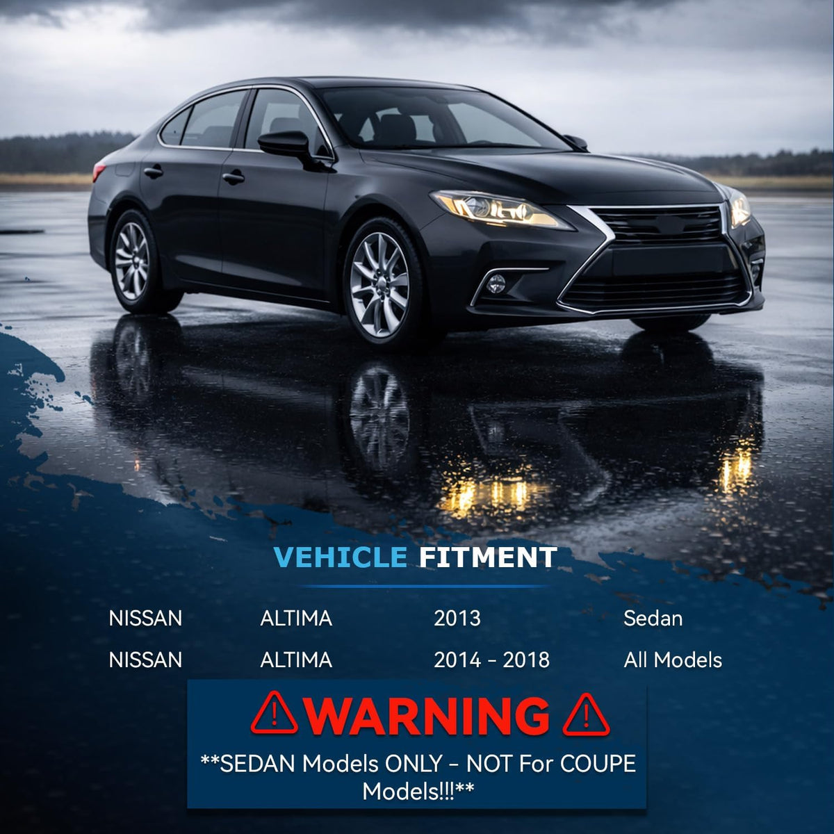 Detroit Axle - 2 Front Struts for 2013-2018 Nissan Altima