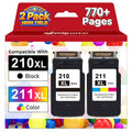 Replacement for Canon 210 XL 211 XL Ink Cartridge 2PK