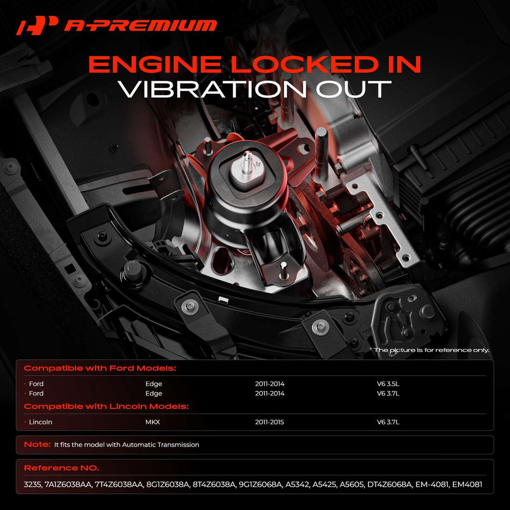 A-Premium Engine Motor and Transmission Mount Kit, with Torque Strut Mount