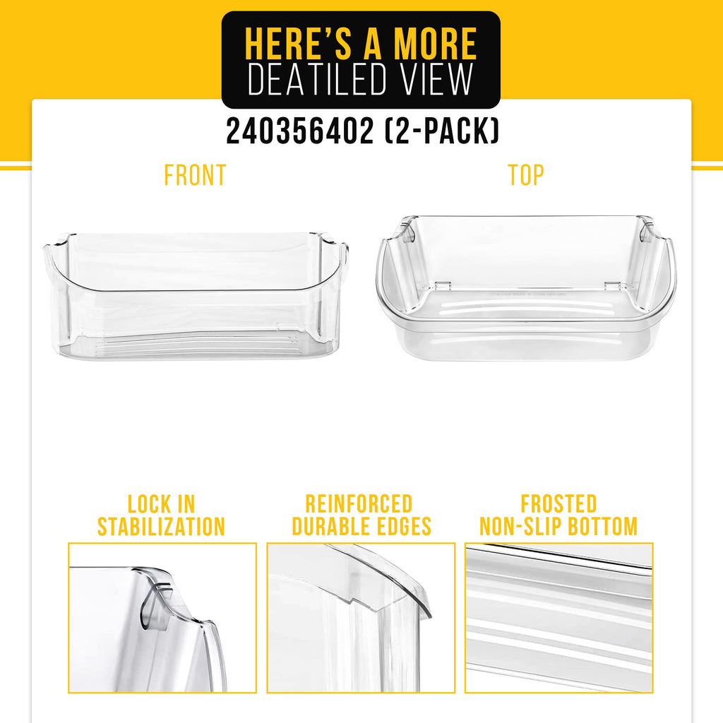Refrigerator Door Bin for Frigidaire LGUS2642LE2 (2-Pack)
