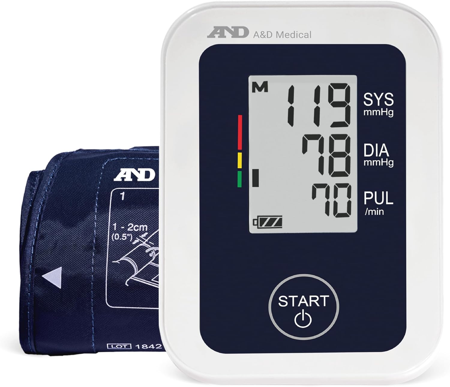 Blood Pressure Monitor for Home Use, UA-651 – Upper Arm Precise BP Machine – Wide Range Cuff (8.6-16.5” / 22-42cm)