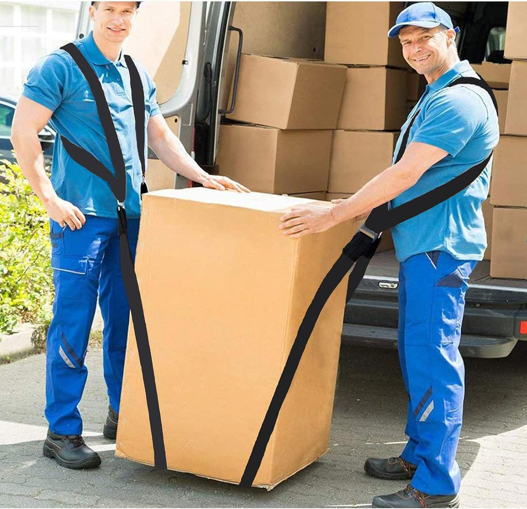 Moving Straps, 2-Person Lifting Straps for Moving Furniture, Lifting and Moving System Shoulder Belt for Carry Heavy