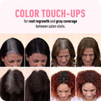 Hairline Powder, Root Touch Up Hair Color Dark Brown 4g
