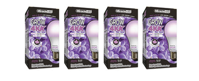 s Purple Spectrum 4KK Grow Light Bulbs (4-Pack)