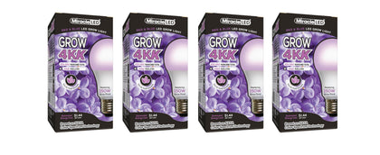 s Purple Spectrum 4KK Grow Light Bulbs (4-Pack)