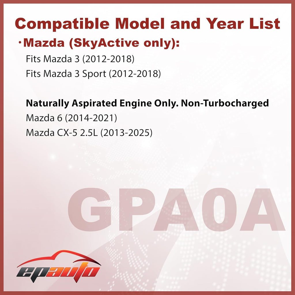 GPA0A (PE07-13-3A0A) Engine Air Filter Replacement for Mazda