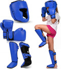 5 Pcs Boxing Guards Set for Kids with Sparring Headgear