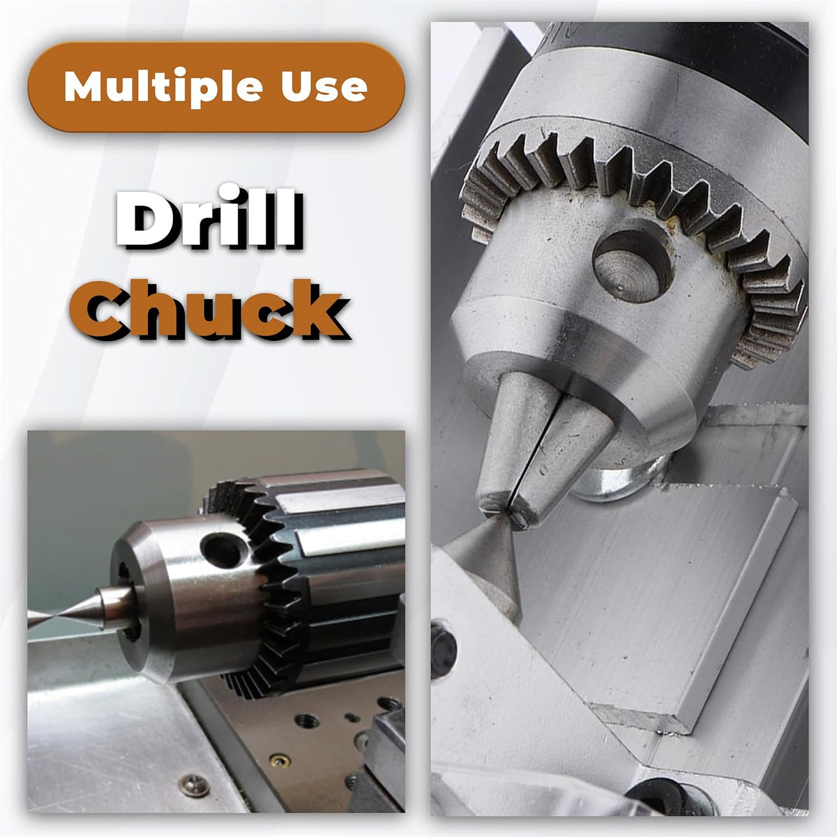 kimllier MT3-JT3 3/16" - 3/4" Heavy Duty Drill Chuck Press Chuck