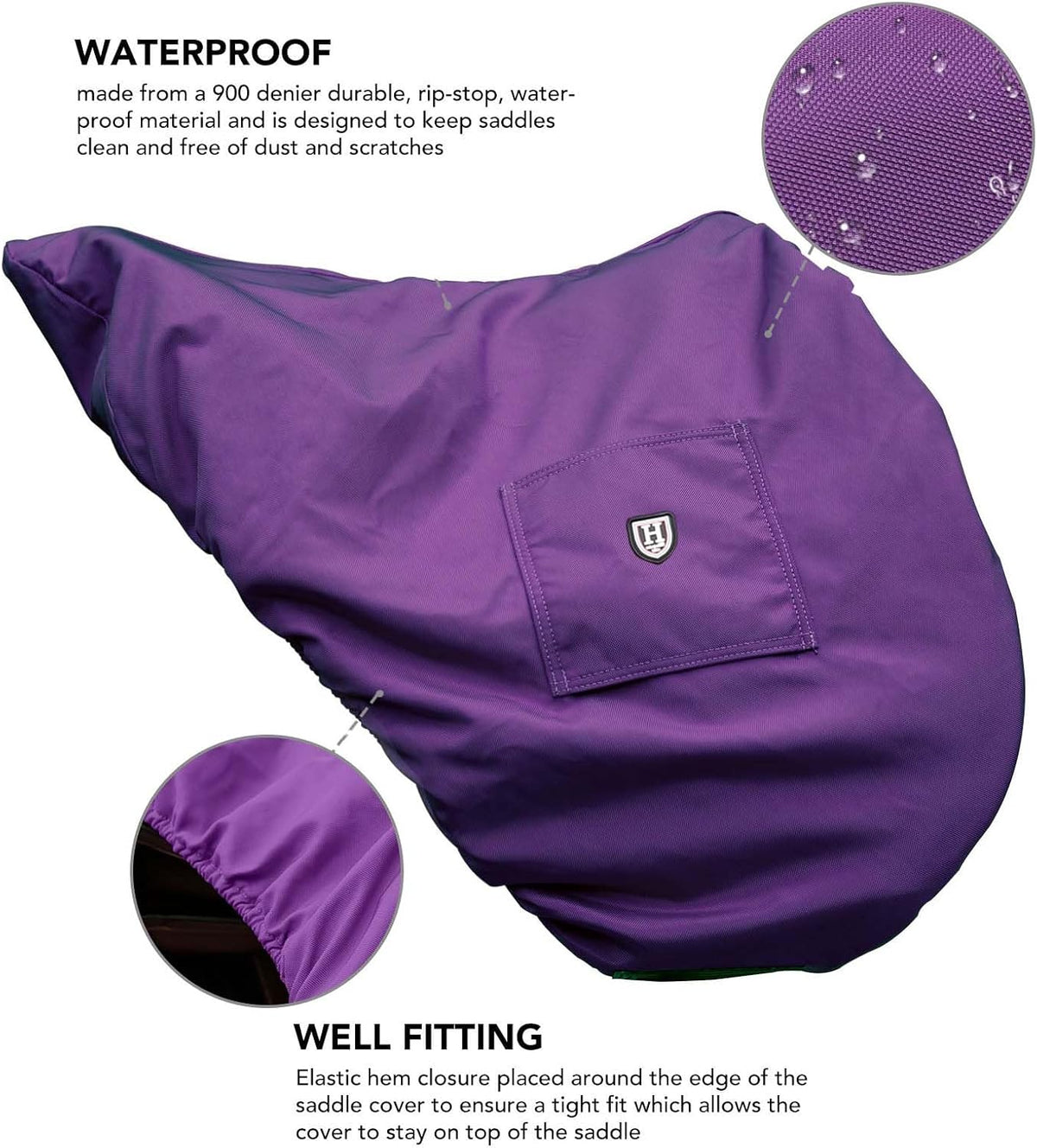 Dressage/All Purpose Saddle Cover, Ride-on Saddle Cover