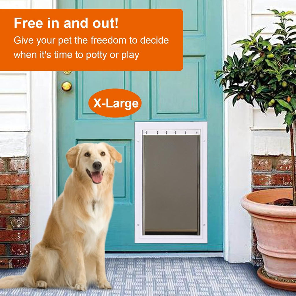 X-Large Dog Door Replacement Flap, 13 5/8" x 24 3/16", Weatherproof