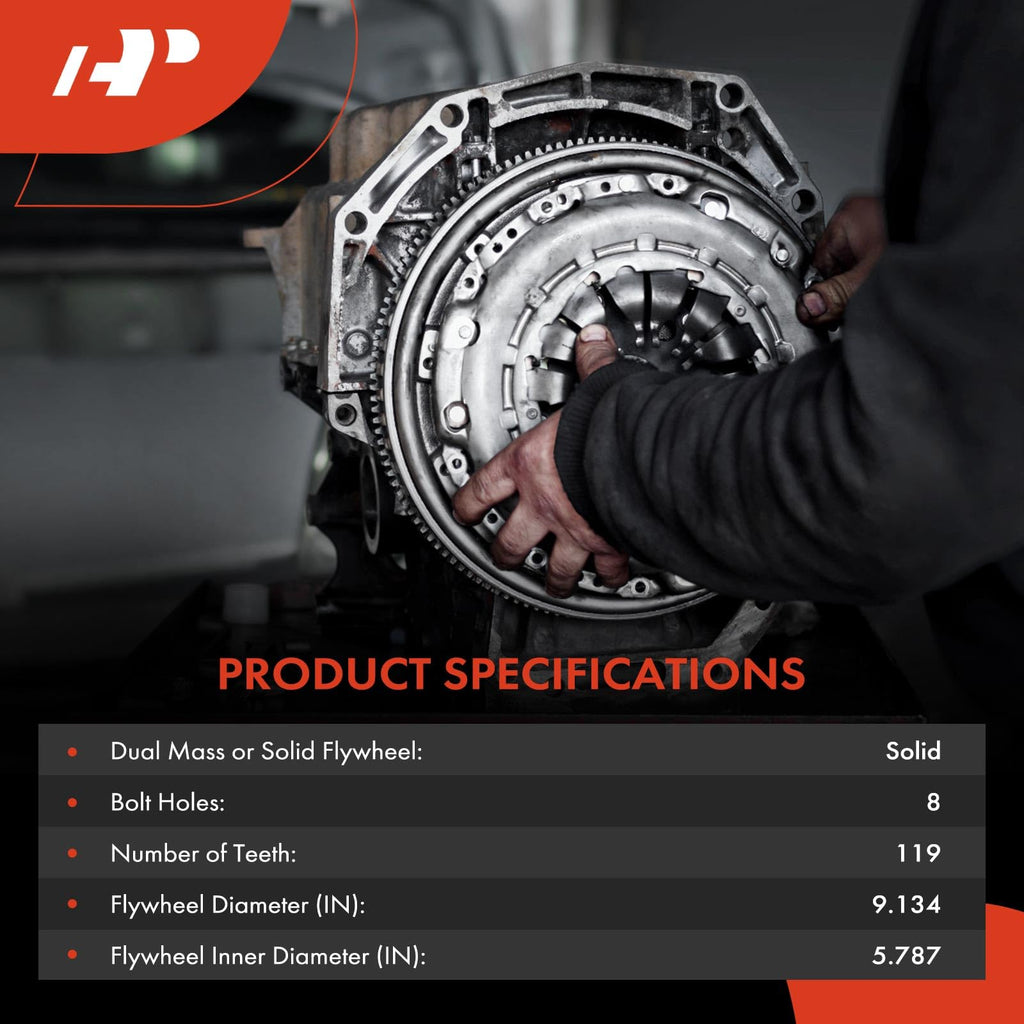 A-Premium Clutch Flywheel Compatible with Honda