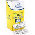 Sugar packets - 400 Count Dispenser Box, Pure Cane White Granulated Sugar Packets, Individual Wrapped, Bulk Packets