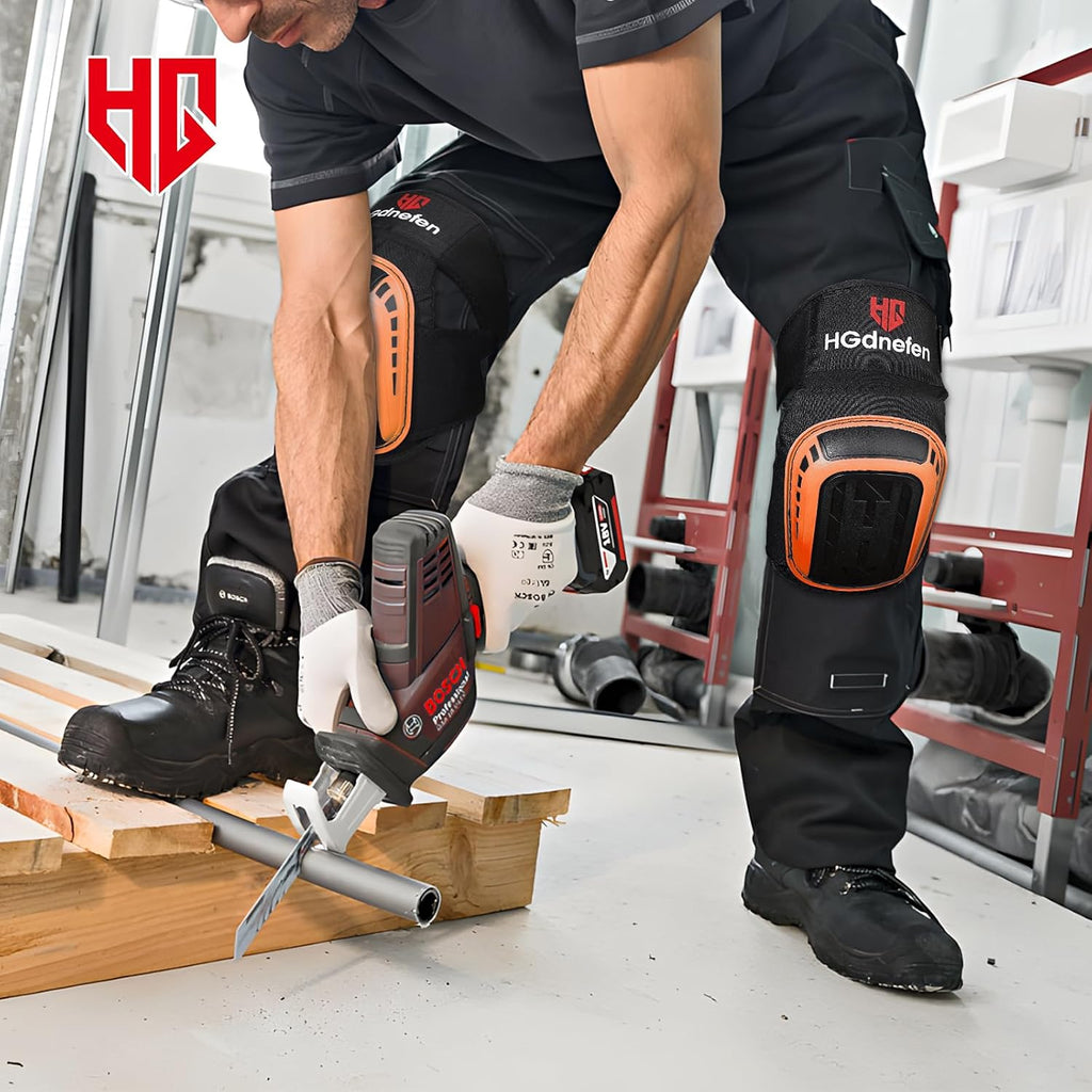 Knee Pads for Men Construction,Thick Gel Foam Work Knee Pads