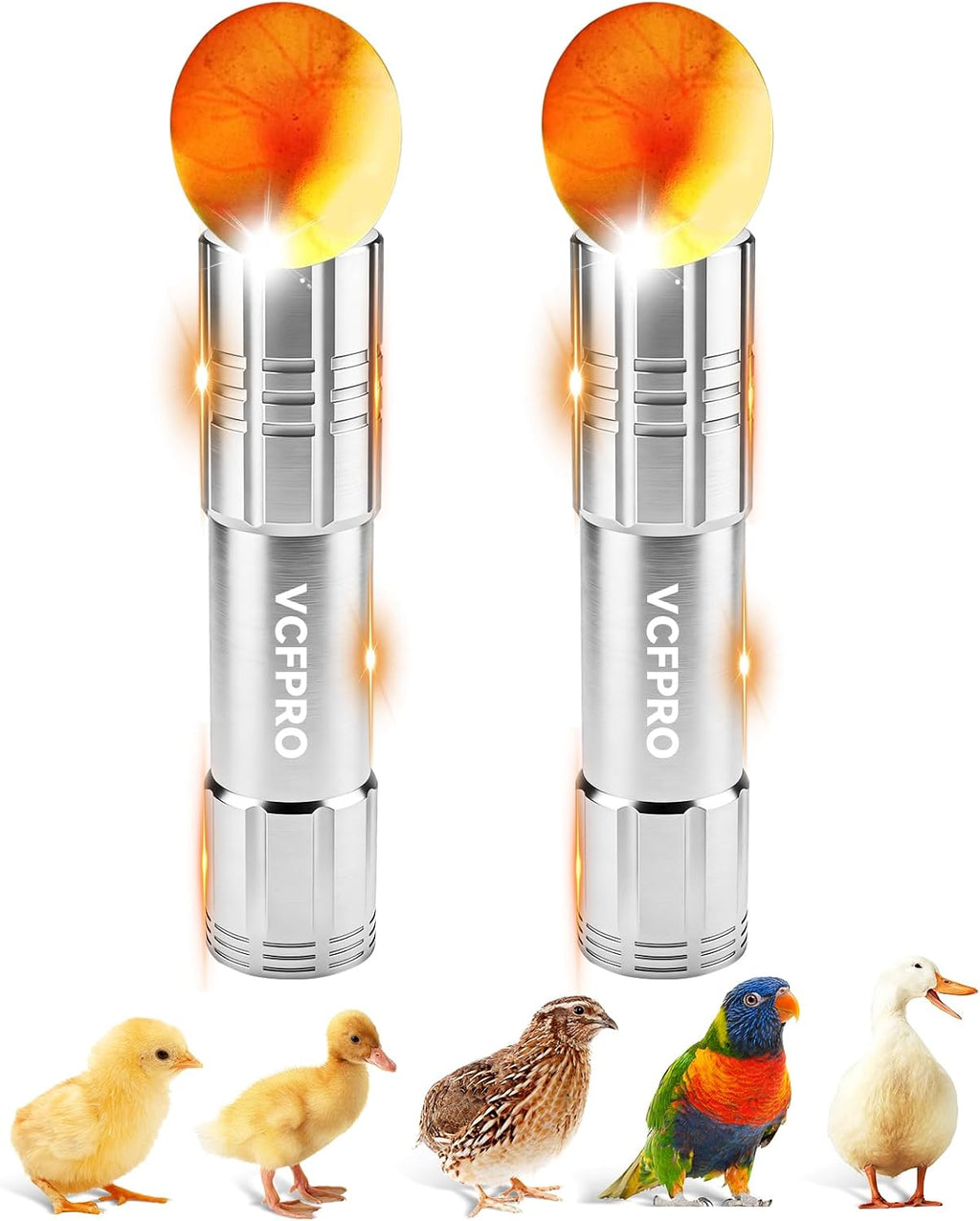 3.0 Upgraded Egg Candler Light【Smart LED Chip】【Certified Titanium Material】