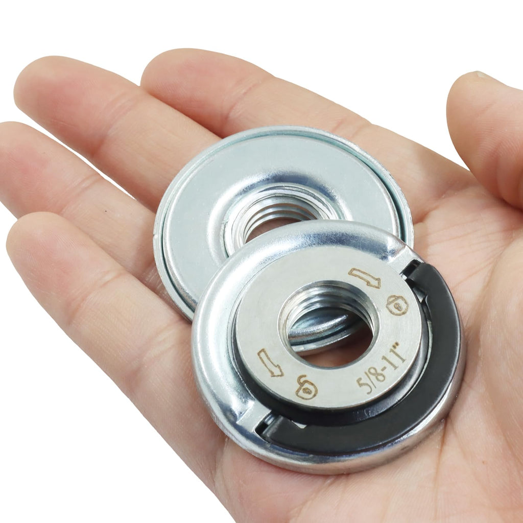 Dijedev Angle Grinder Nut, 2Pcs, Silver