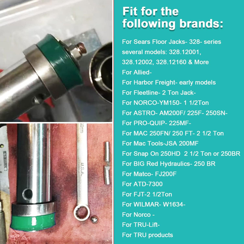 2 TON Floor Jack Hydraulic Jack Piston U-Cup Seal for Sears 328 Series