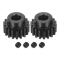 DTGN Spur Gear 1.5Mod 18 Teeth 12mm Thickness 10mm Bore 3x1.4mm Keyway 2Pcs