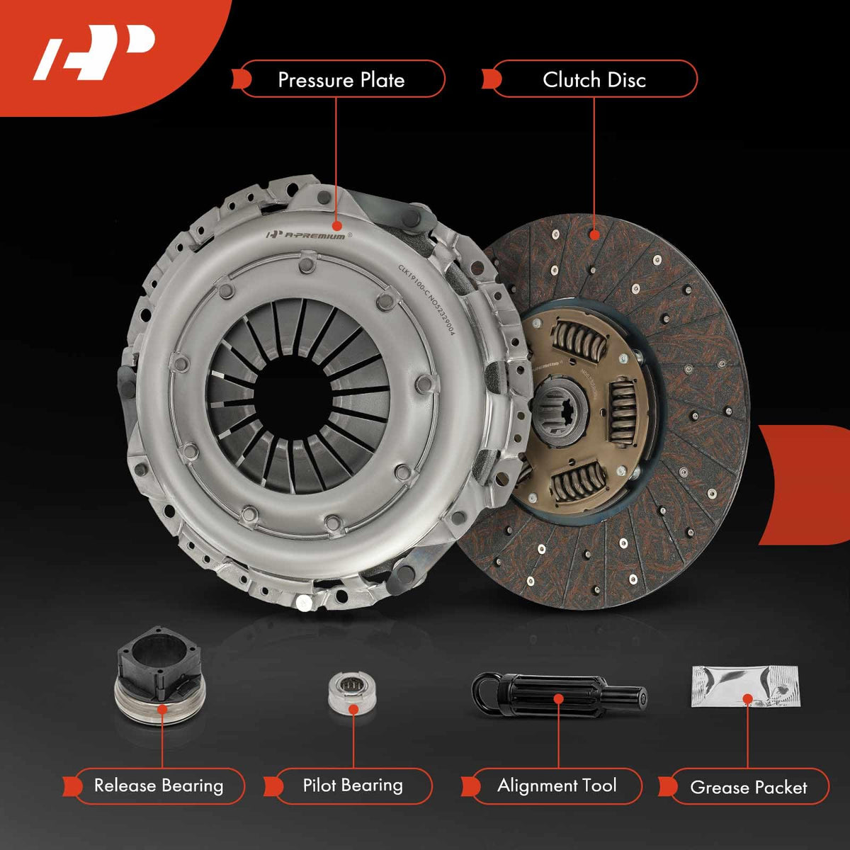 A-Premium Transmission Clutch Kit Compatible with Ford