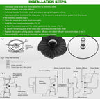 023705 2 HP Water Systems Repair Kit for HSP20P1 Pumps