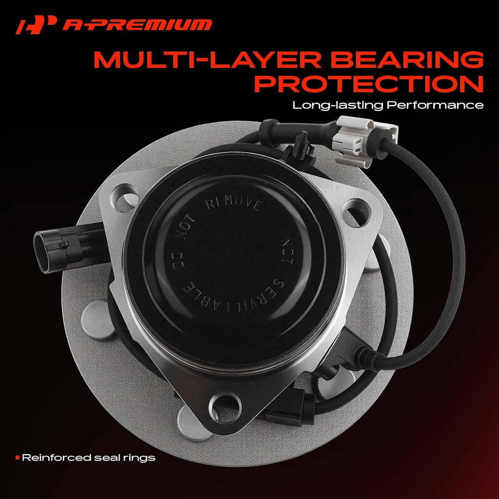 A-Premium Front Wheel Bearing Hub Assembly for Chevy Silverado 1500 99-06