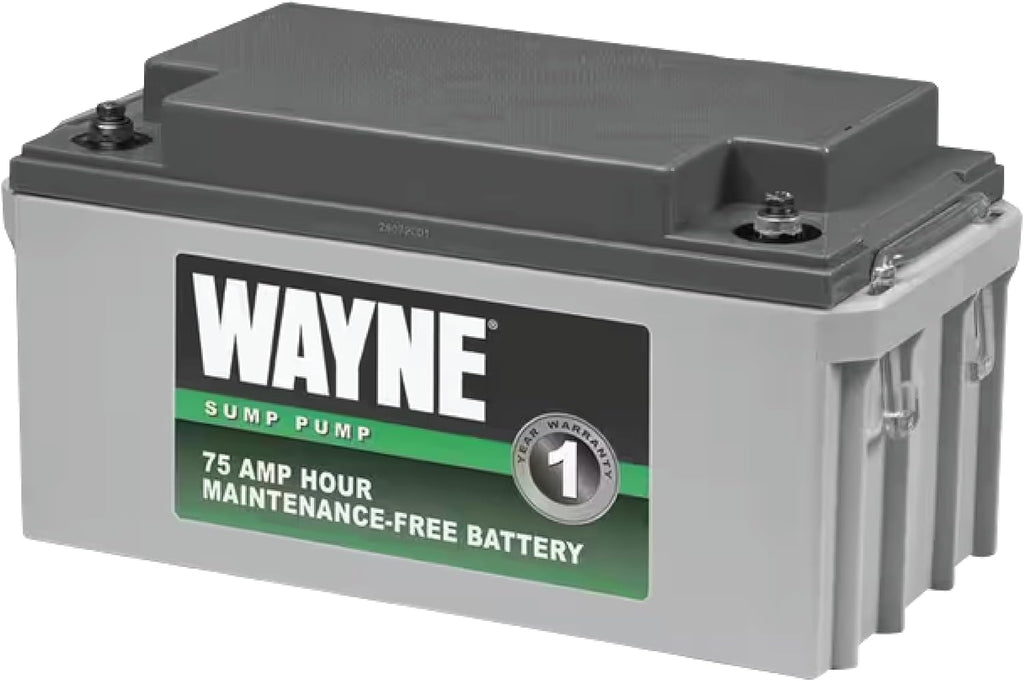 Wayne Maintenance Free Standby Battery for Backup Sump Pumps (WSB1275)
