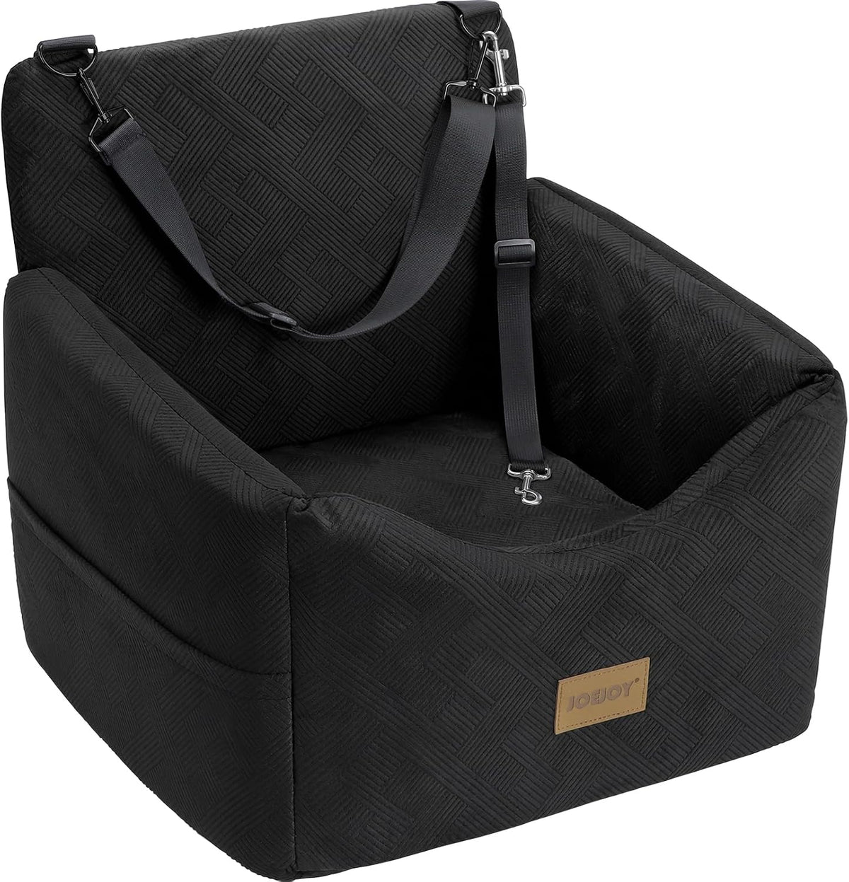 Dog Car Seats for Small Medium Dogs Under 35lbs, Dog Booster Seat with Detachable Washable Cover and Cushion, Memory