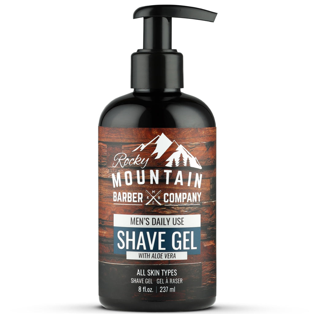 Clear Shave Gel for Men, 8 oz