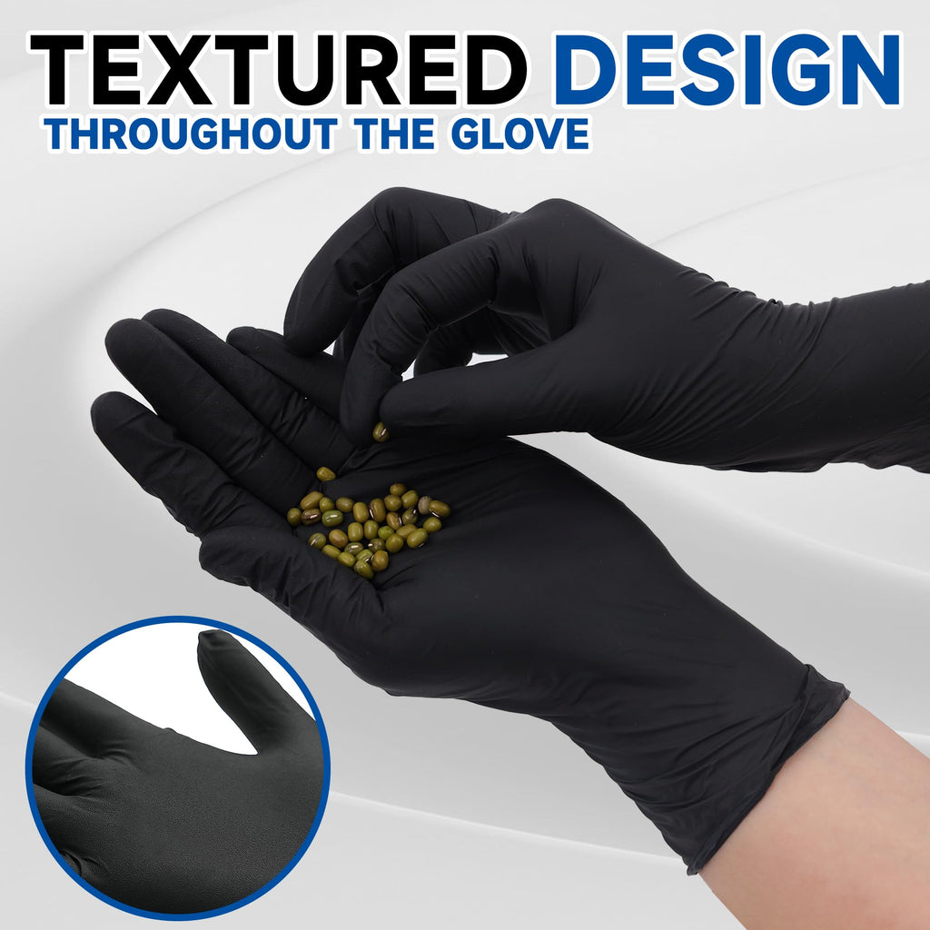Nitrile Exam Gloves 6Mil Disposable Glove Food Grade 120PCs Small