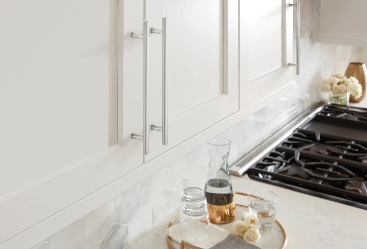 8-13/16" Bar Pulls Satin Nickel Drawer Pull