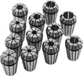 WFLNHB 12 Pcs ER20 1/8"-1/2" ER-20 Collets Set High Accuracy