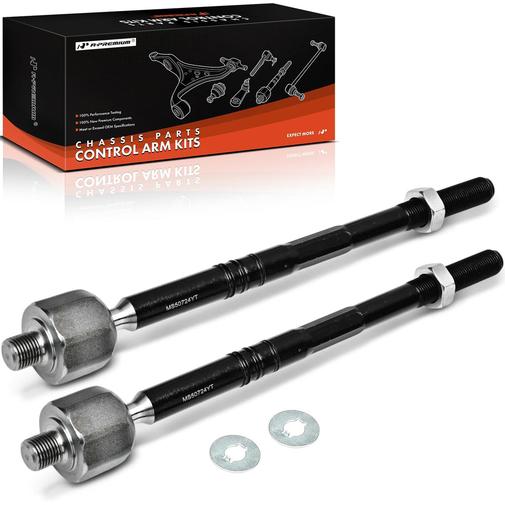 A-Premium Front Inner Tie Rod End, Compatible with Chevrolet & Buick