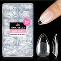 Short Almond Nail Tips 504PCS Short Fake Nails Soft Press Ons