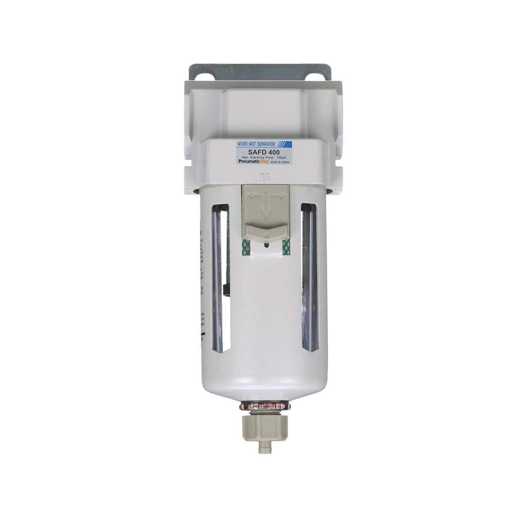 PneumaticPlus SAFM400-N04B Coalescing Filter 1/2" NPT, 0.1 Micron