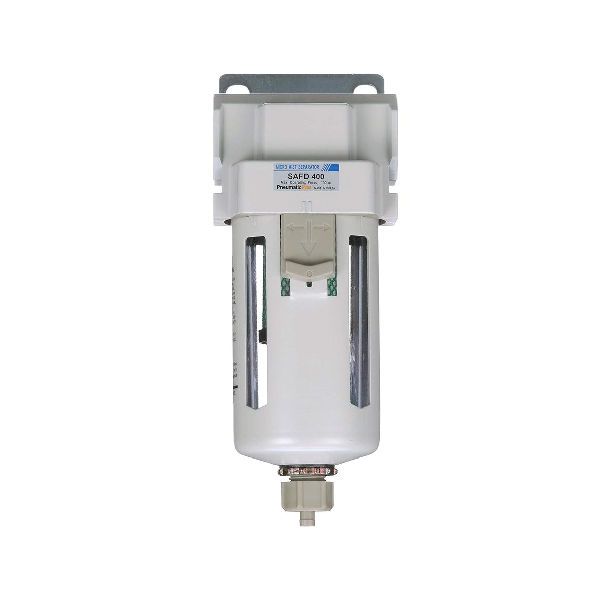 PneumaticPlus SAFM400-N04B Coalescing Filter 1/2" NPT, 0.1 Micron