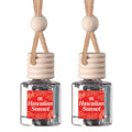 CANDECraftCo 2 Pack Hanging Car Air Freshener Diffuser for Essential Oils