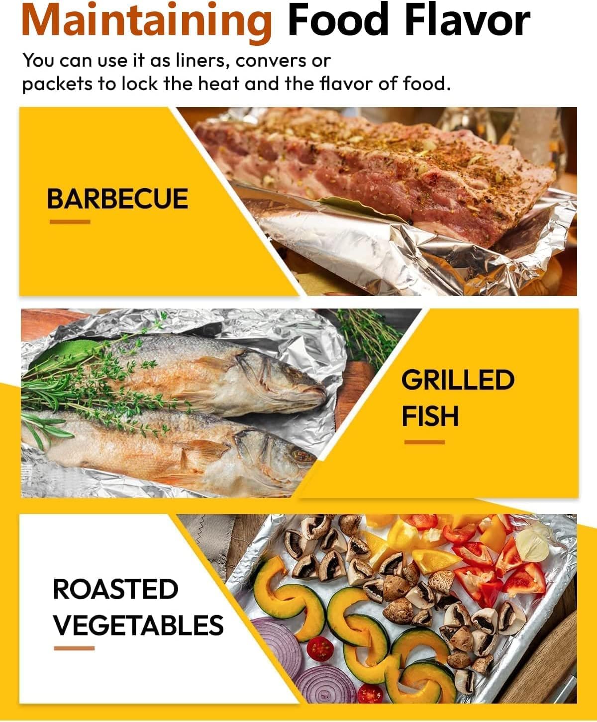 Food Service Standard Aluminum Foil Roll (18" x 1000')