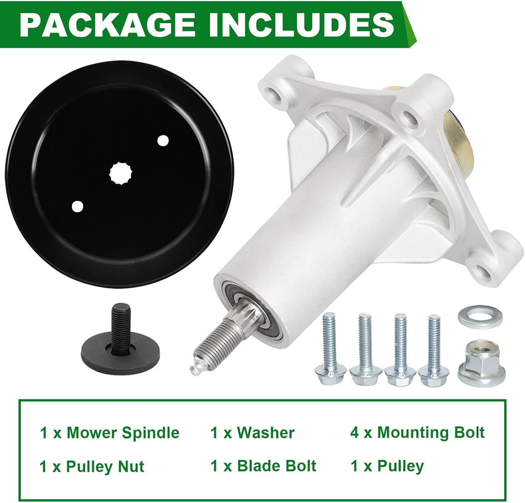 42" 46" 48" 54" Inch Deck Spindle Assembly Fit for Husqvarna YTH22V46 YTH24V48 YTA22V46 Craftsman YS4500 Lawn Mower