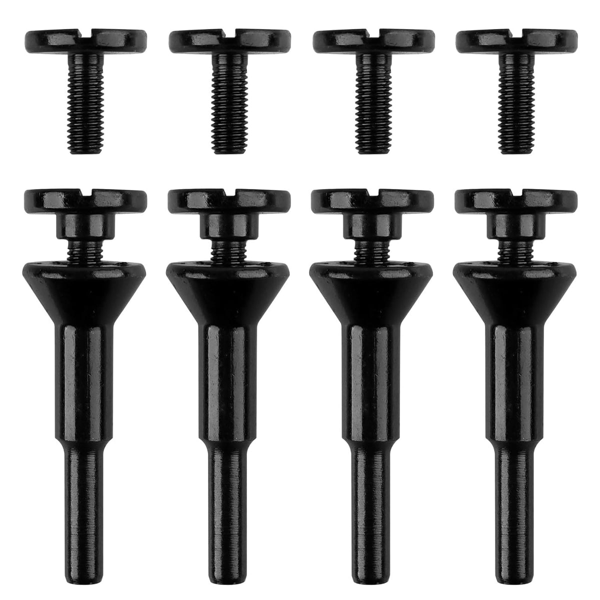 4 Pack Cut Off Wheel Mounting Mandrel Holder 3/8" & 1/4" Arbor Hole