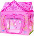 Kids Princess Castle Tent for 2-3 Kids Indoor/Outdoor Playhouse for Toddlers Polyvinyl Chloride PVC 1 pcs Foldable