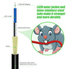 Outdoor OS2 SCA to SCA Fiber Optic Cable Single Mode, 75M(246ft)