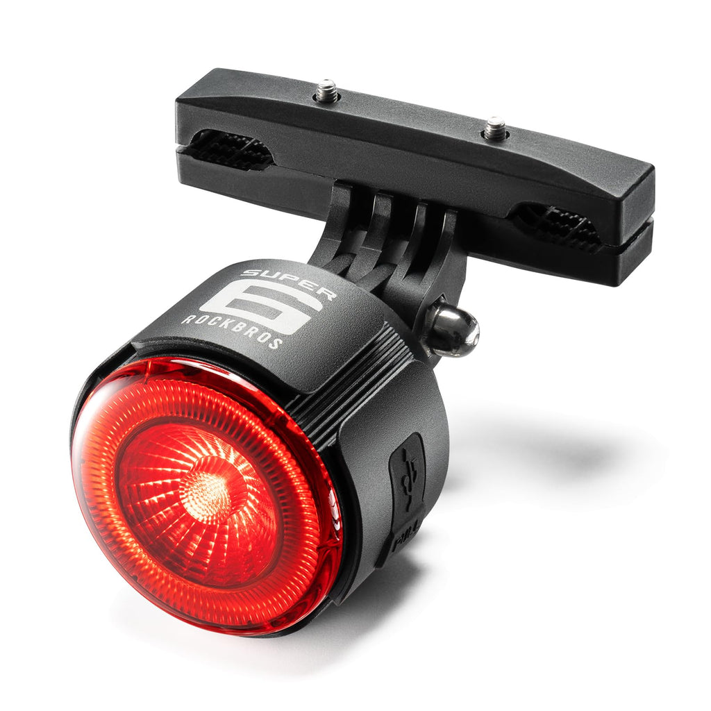 Smart Bike Tail Light Brake Sensor Rear Light Type-C Battery