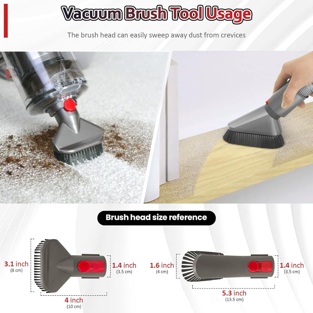 Vacuum Attachments Kit,6-Piece Vacuum Accessories Replacement