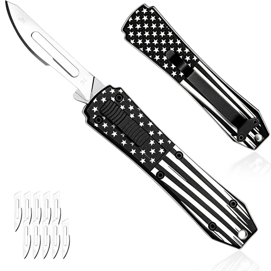 2-In-1 Safety Utility Knife Metal Snap-off blade