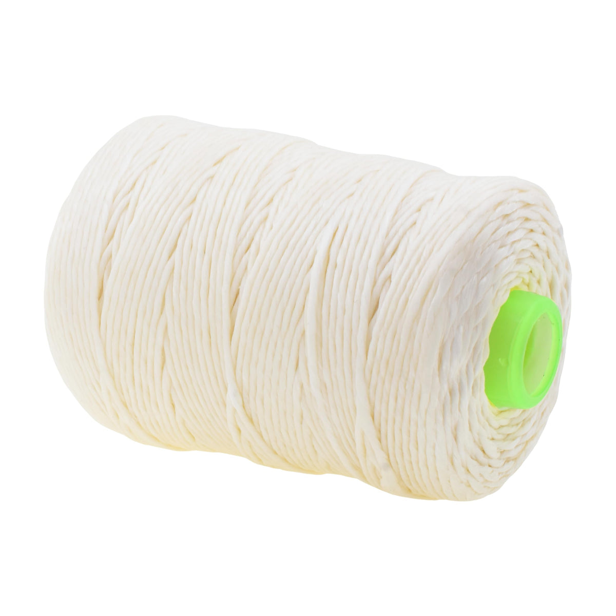 2mm Cream Waxed Twine for Rope Whipping with Needle, 164 YDs